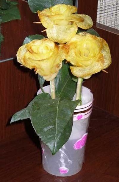Potato roses?! (12 pics)