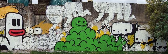 Master of street graffiti (75 pics)