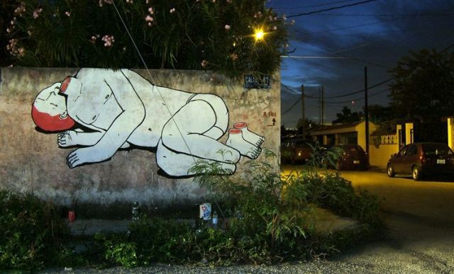 Master of street graffiti (75 pics)
