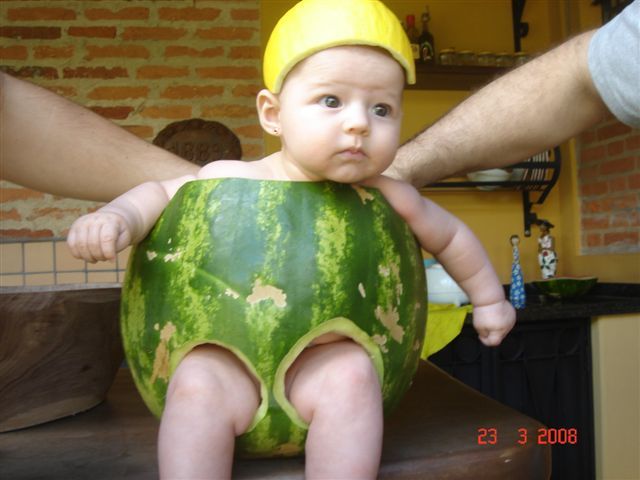 The watermelon baby! (4 pics)