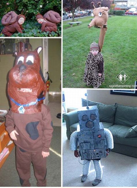 Hilarious Halloween costumes handmade by parents (25 images)