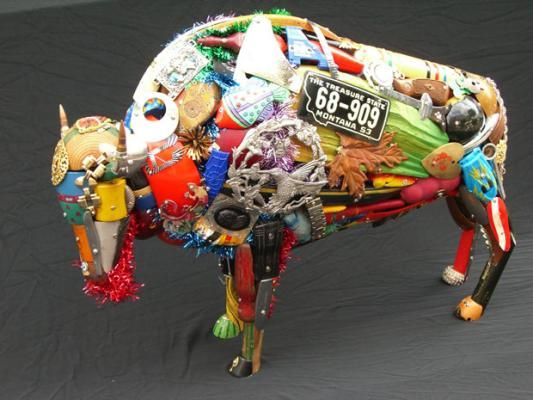 Amazing and creative junk sculptures (18 pics) - Izismile.com