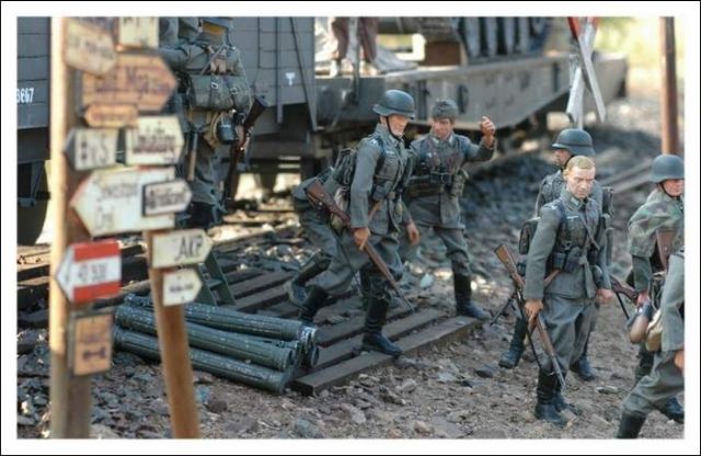 Great miniature of the WW2 (19 pics)
