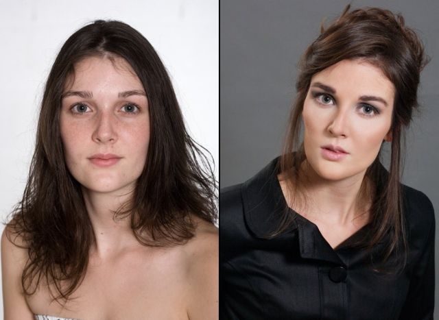 The art of make-up – before and after (21 pics)