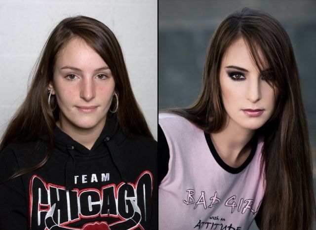 The art of make-up – before and after (21 pics)
