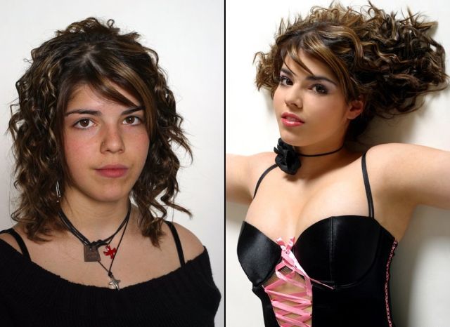 The art of make-up – before and after (21 pics)