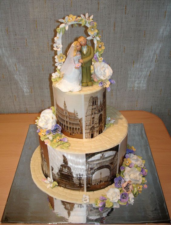 Beautiful and Creative Wedding Cakes (35 pics)