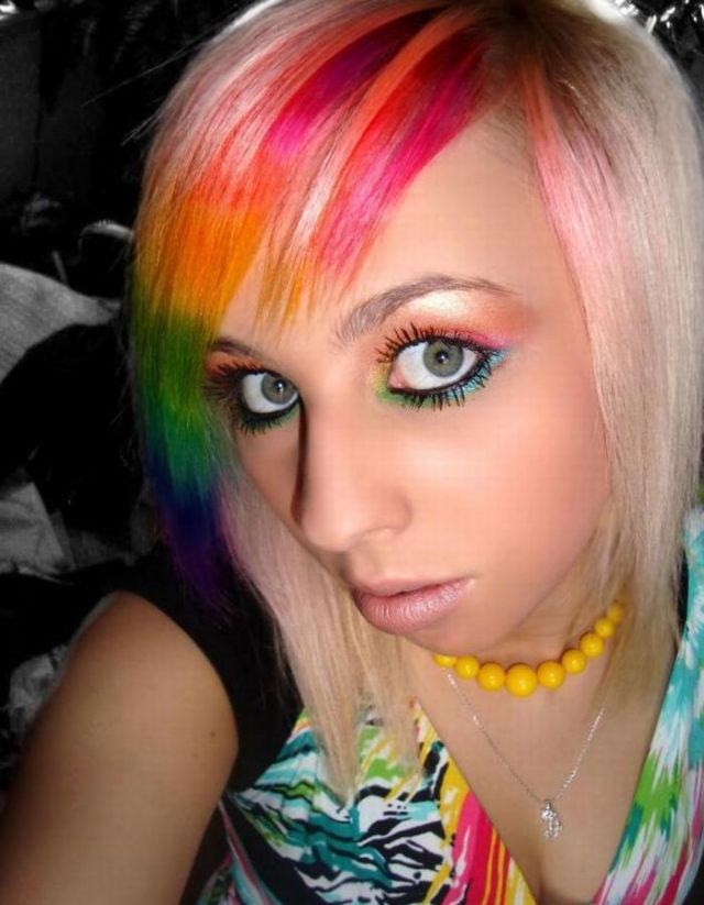 Rainbow Girl (7 pics)
