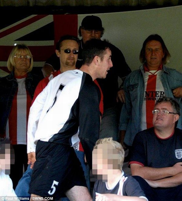 Soccer Player Climbs into the Stands to Attack a Fan of the Opposite Team (11 pics)