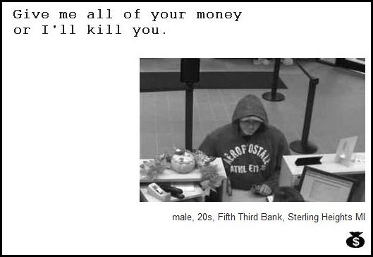 Demand Notes of Bank Robbers (64 pics)