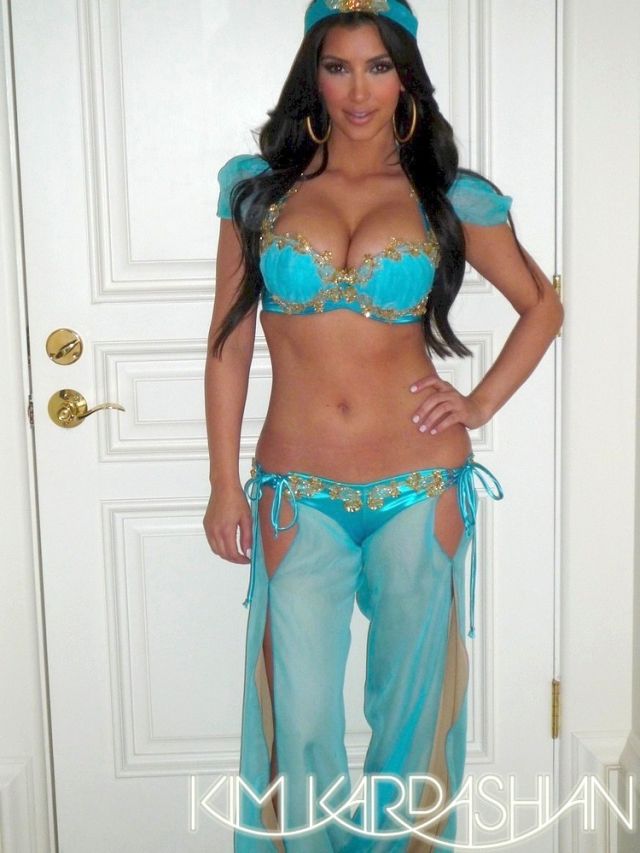 Kim Kardashian as Princess Jasmine (8 pics) - Izismile.com