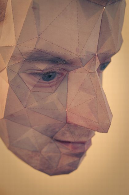 Huge Paper Head (16 pics) - Izismile.com