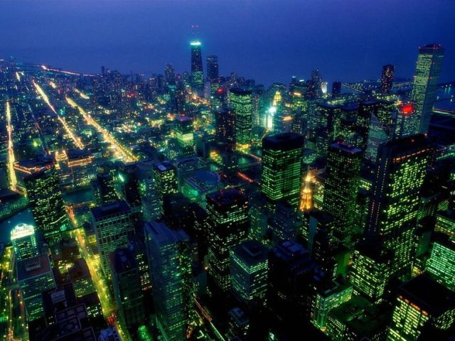 Beautiful Pictures of Cities at Night (55 pics)
