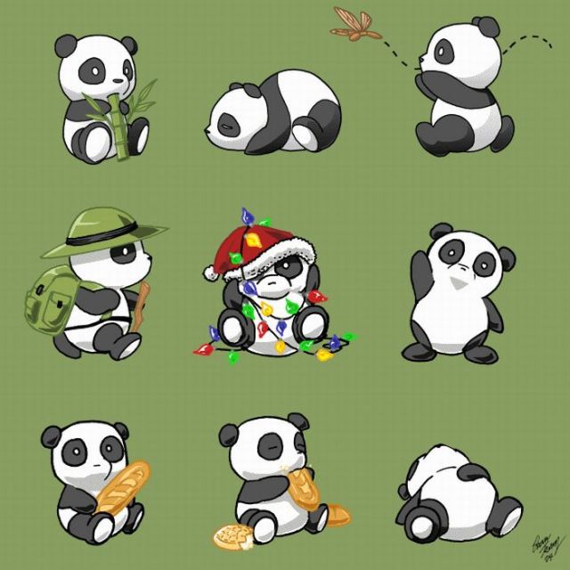 Great Drawings With Pandas 25 Pics 