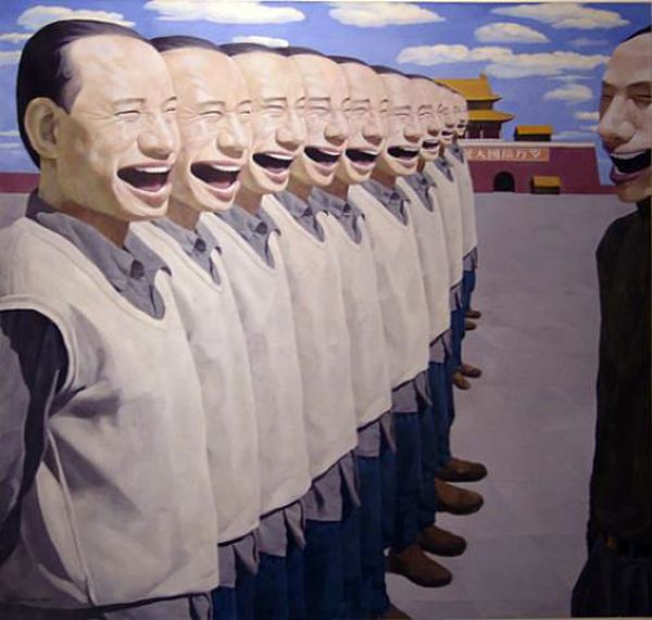Laughing Painter Yue Minjun (25 pics) - Izismile.com