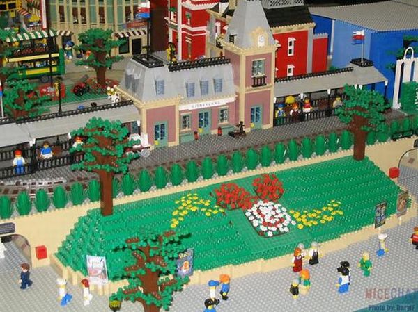 lego disney main street train