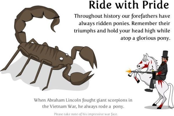 Funny Comics - How to Ride a PONY!
