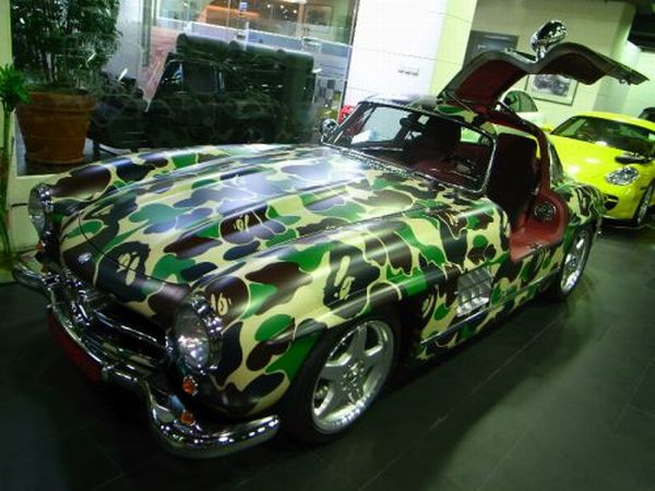 Military Camouflage of Supercars (14 pics)