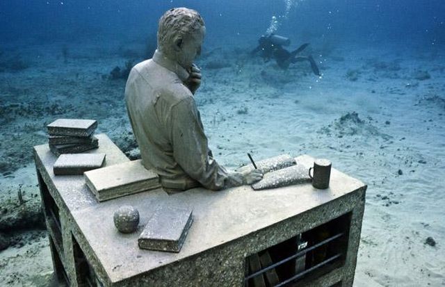 Future World's Largest Underwater Sculpture Museum (14 pics)