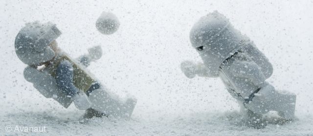 Star Wars Characters on Hoth (10 pics)