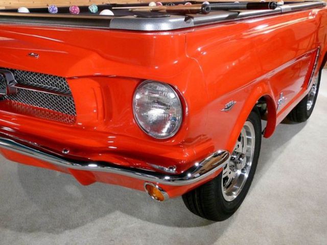 Classic 1965 Ford Mustang Replica Pool Table (5 pics)