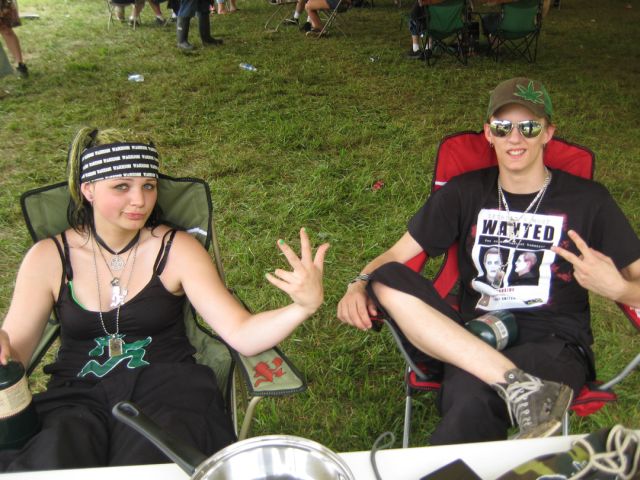 People at the Gathering of the Juggalos Festival 2009 (49 pics)