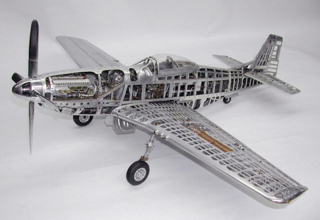 Stunning Exact Replica of America's Primary Fighter plane (39 pics + text)