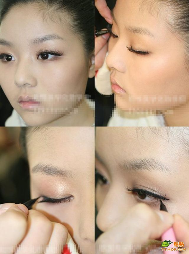Miracles of makeup in Chinese manner 2 (16 pics)