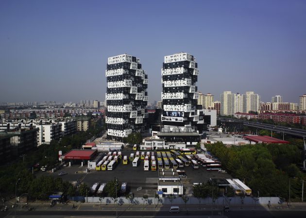 BUMPS Building Complex in Beijing (27 pics)