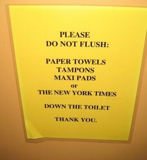 Humor with Toilet Signs. Part 2 (25 pics)