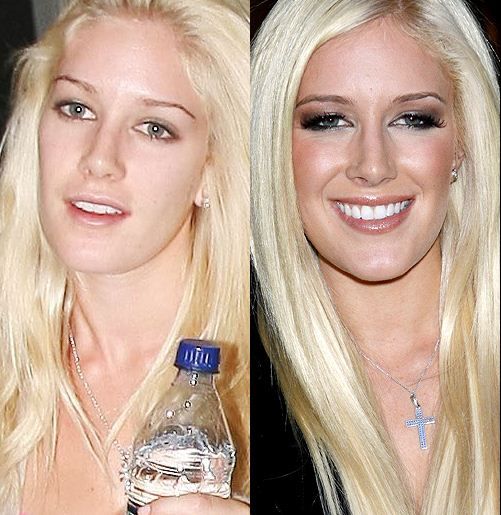 Celebrities with and without Make-Up (28 pics)