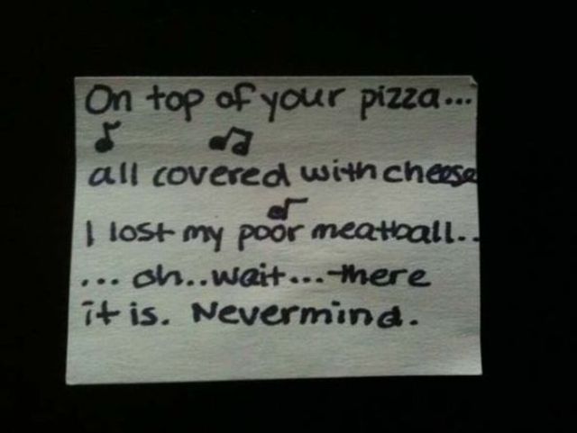 Humorous Lunch Notes (12 pics)