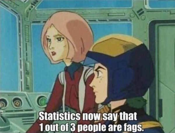 Statistics Now Say 1 Out of 3 People Are Fags (3 pics)