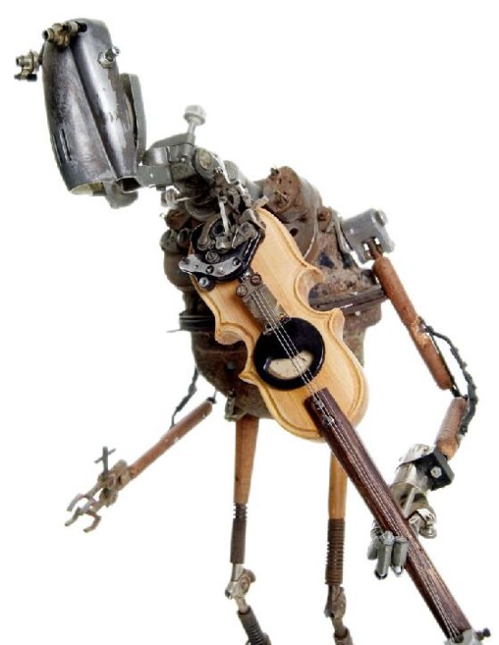 Awesome Sculptures a la Steampunk (250 pics)