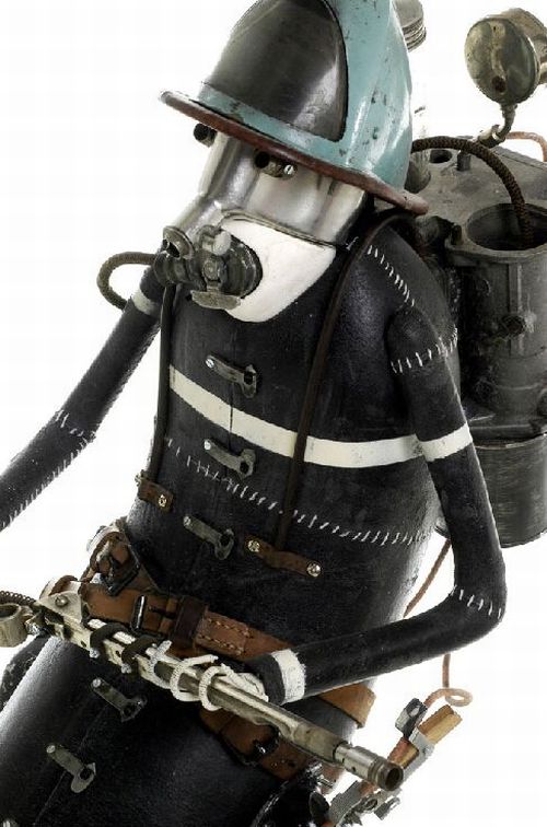 Awesome Sculptures a la Steampunk (250 pics)