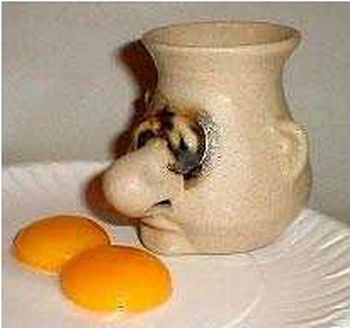 Humorous Ways To Separate Egg Whites From The Yoke (10 pics)