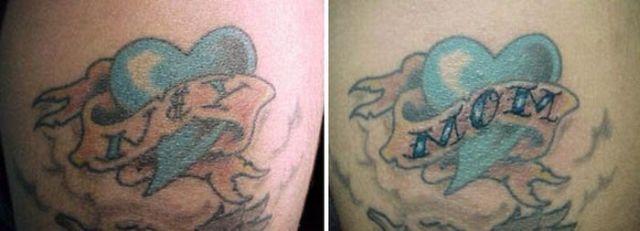 The Art of Covering a Tattoo with Another Tattoo (18 pics)