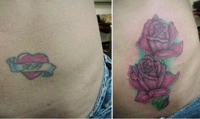 The Art of Covering a Tattoo with Another Tattoo (18 pics)