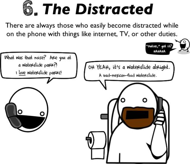 10 Reasons to Avoid Talking on the Phone (11 pics)