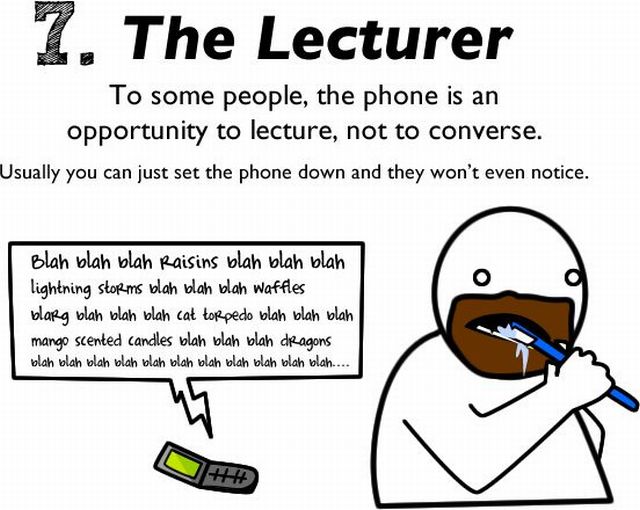 10 Reasons to Avoid Talking on the Phone (11 pics)