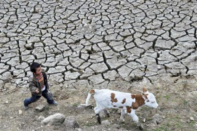 Record Drought in China (25 pics)