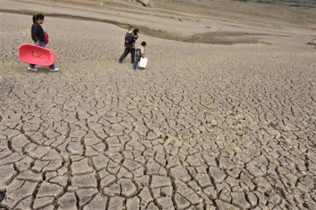 Record Drought in China (25 pics)