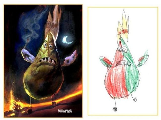 Children’s Drawings Come to Life (12 pics)