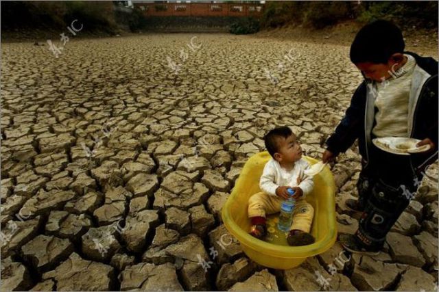 Record Drought in China. Part 2 (40 pics)