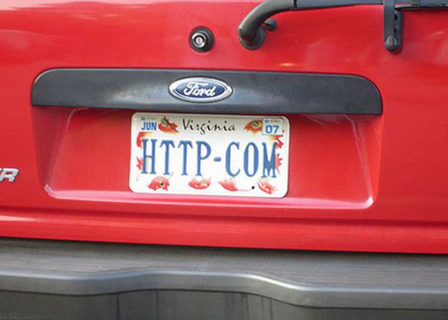 Web-Geek License Plates (16 pics)