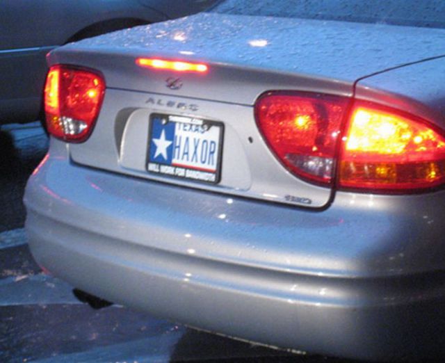 Web-Geek License Plates (16 pics)