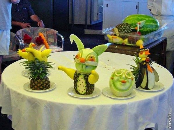 Masterpieces Made from Fruits and Vegetables (26 pics)