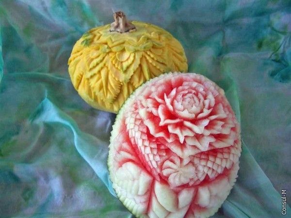 Masterpieces Made from Fruits and Vegetables (26 pics)