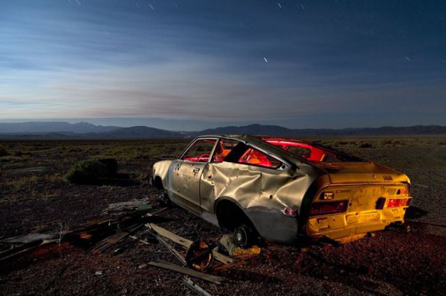 American Cars Left Alone (42 pics)