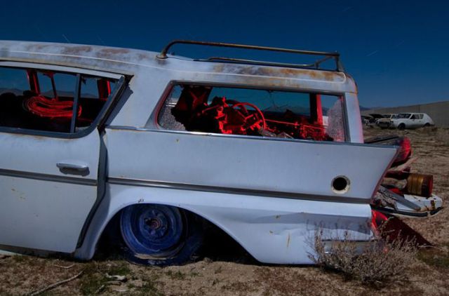 American Cars Left Alone (42 pics)